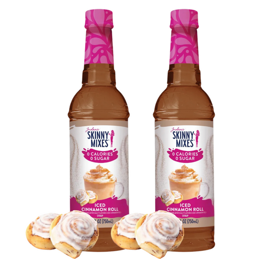Jordan's Iced Cinnamon Roll Syrup ( Bundle of 2 )