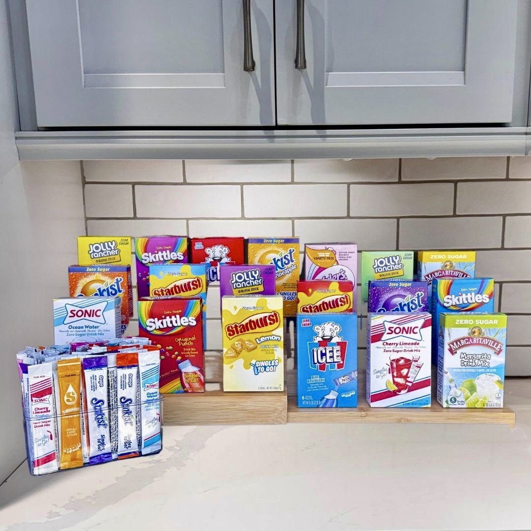 B Bundle Up All In One Grab™ Variety Pack - Singles To Go! 128 Bulk Variety Bundle Box, 19 Flavors, 8 Brands