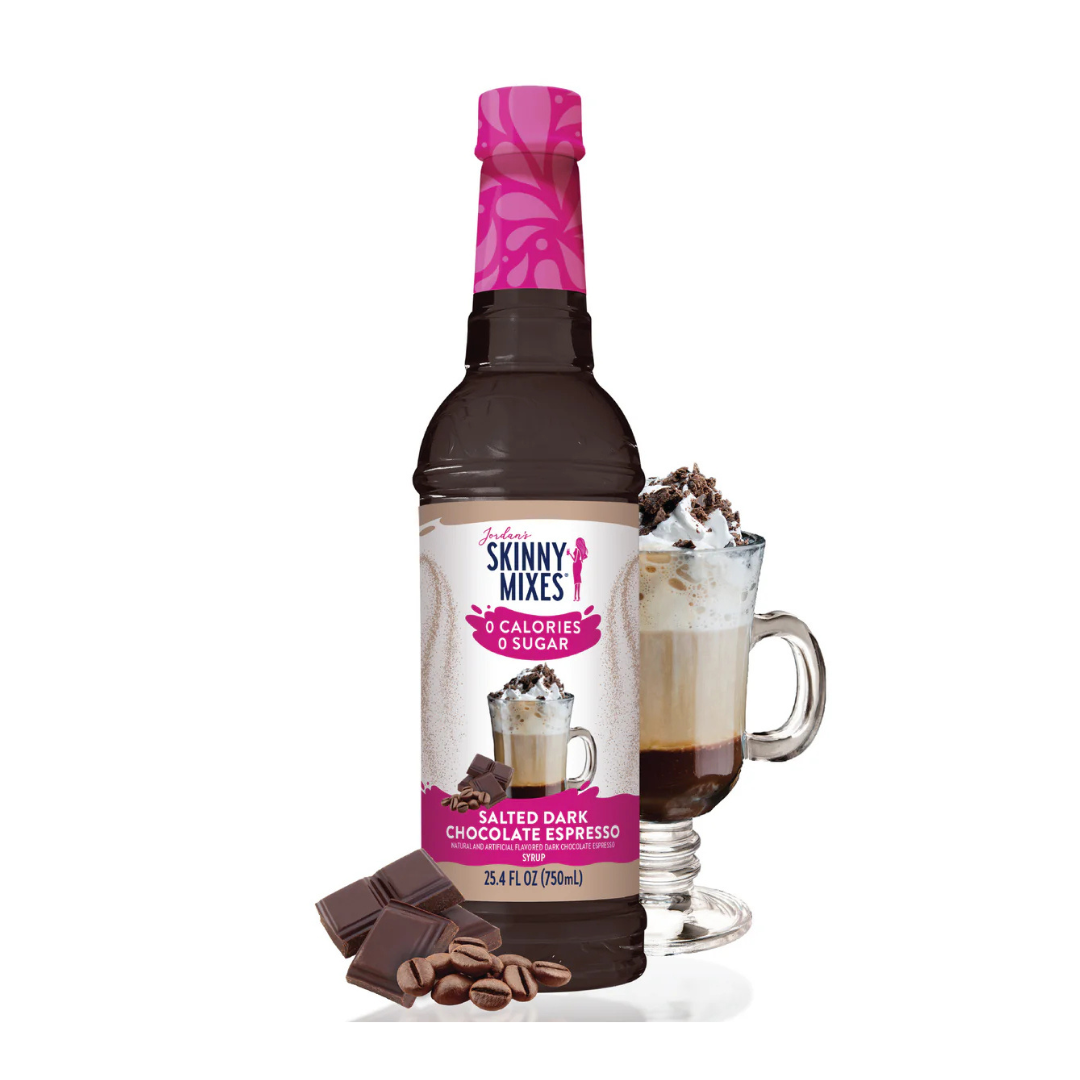 Jordan's Skinny Salted Dark Chocolate Syrups