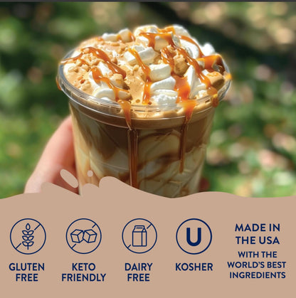 Jordans Salted Caramel & Vanilla Traditional Syrups ( Bundle of 2 )