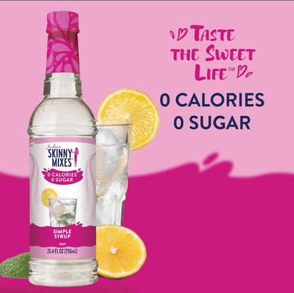 Jordan's Skinny Natural Simple Syrup ( Bundle of 2 )