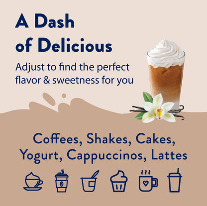 Jordans Salted Caramel & Vanilla Traditional Syrups ( Bundle of 2 )