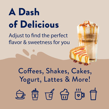 Jordan's Skinny Dessert and Ice Cream Syrup ( Bundle of 2 )