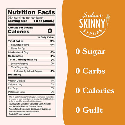 Jordan's Peanut Butter Cup Coffee Syrup ( Bundle of 2 )