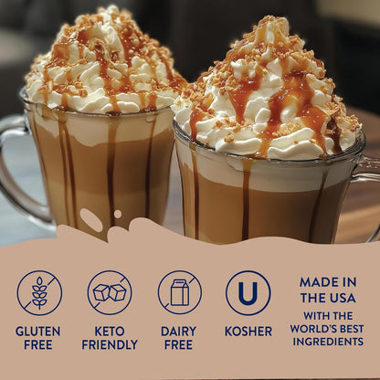 Jordans Butter Toffee & English Toffee Syrups ( Bundle of 2 )